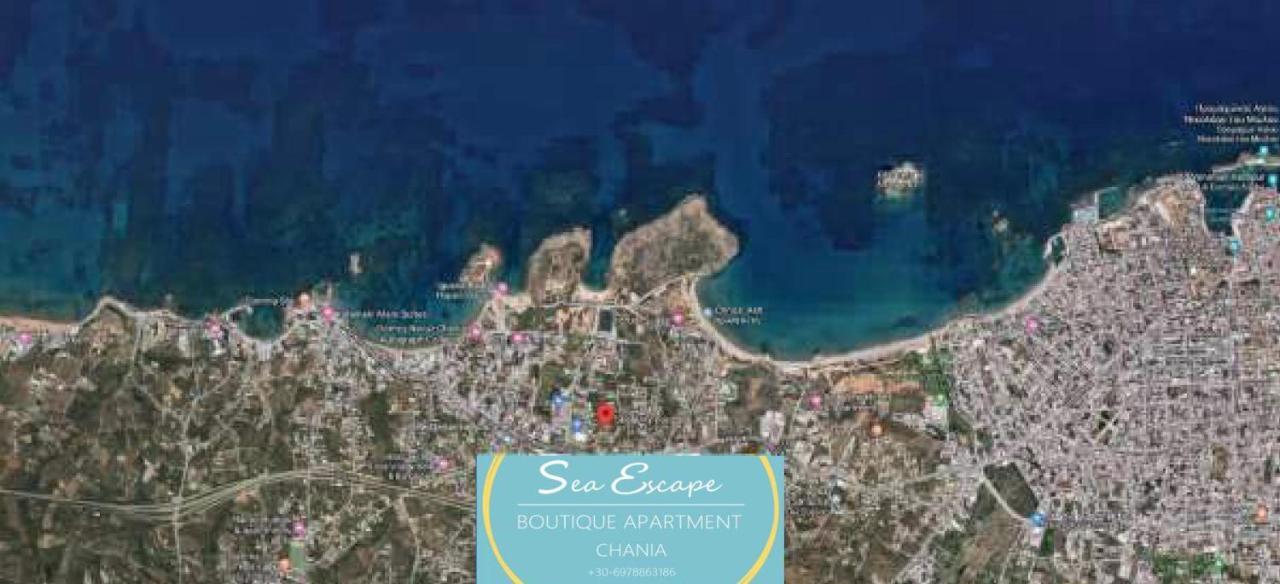 New Sea Escape Boutique Apt-Agii Aposto Li Beach Χανιά Εξωτερικό φωτογραφία